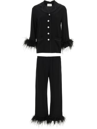 Sleeper Party Pyjama Set With Feathers