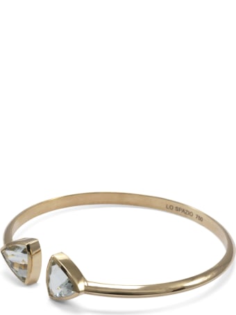 Lo Spazio Jewelry Lo Spazio Aqua Marine Bangle