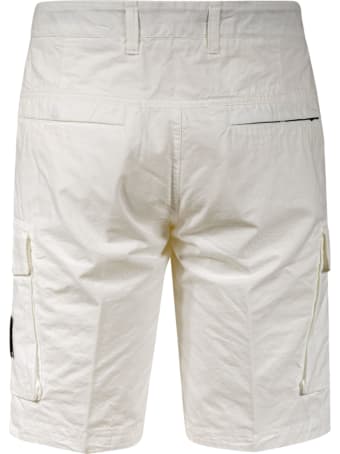 Stone Island Cargo Pocket Detail Shorts