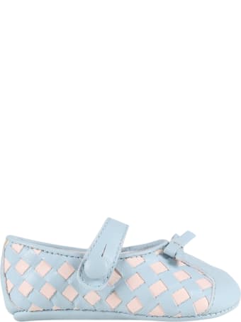 Gallucci Multicolor Ballerina Flats For Babygirl