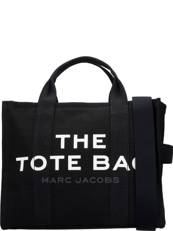 Marc Jacobs Tote In Black Canvas