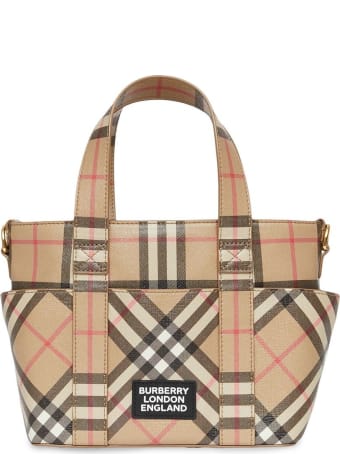 Burberry Daphine Crossbody Bag In Vintage Check Fabric
