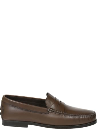 Tod's Logo Stamp Loafers