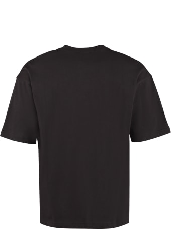 Champion Logo Embroidery Cotton T-shirt