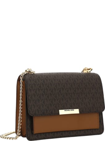 Michael Kors Jade Lg Gusset Shoulder Bag