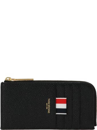 Thom Browne Half Zip Around Wallet