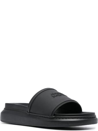 Alexander McQueen Rubber Upper And Sole Sandal Hybrid