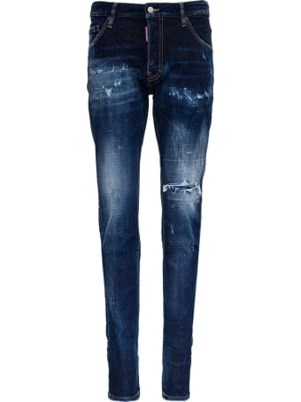 Dsquared2 Cool Guy Jeans In Washed Denim