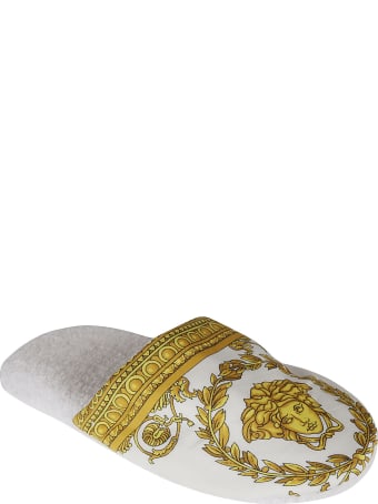 Versace Medusa Head Printed Slippers