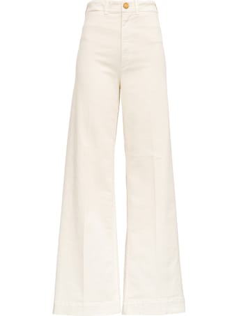 The Seafarer Delfin Cotton Blend Wide Pants