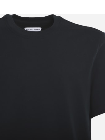 Bottega Veneta Cotton Jersey T-shirt With Tone-on-tone Logo