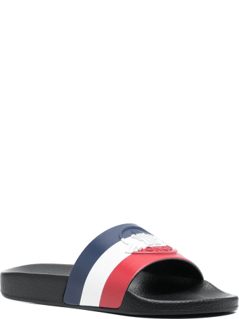 Moncler Woman Black Jeanne Slipper
