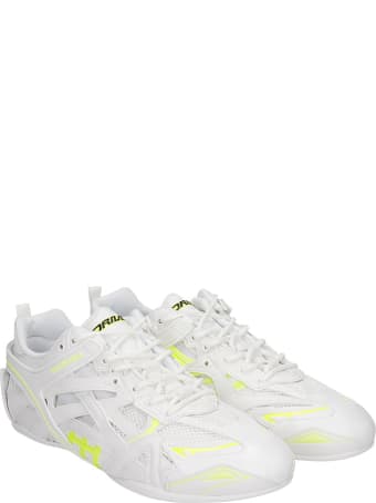 Balenciaga Closed Sneakers In White Synthetic Fibers