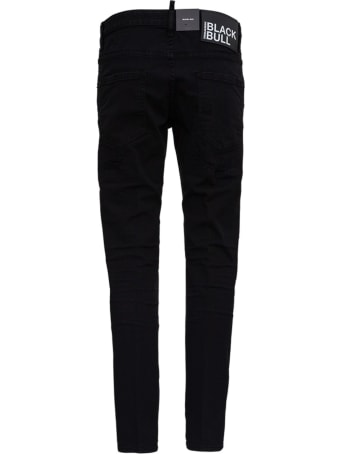 Dsquared2 Five Pockets Black Denim Jeans