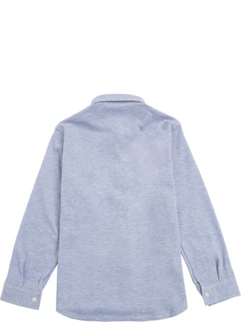 Il Gufo Light Blue Organic Cotton Shirt