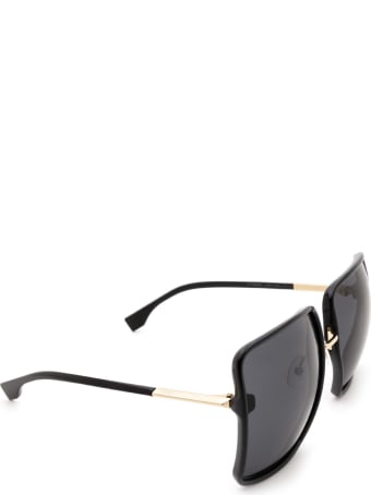 Fendi Fendi Ff 0402/s Black Sunglasses