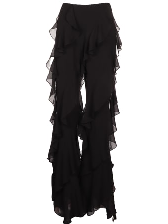 16arlington Valencia Ruffle Trousers