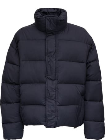 Balenciaga Black Quilted High Neck Down Jacket
