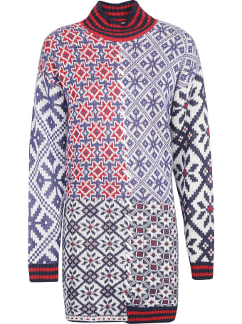 Golden Goose Jacquard Dominika Patchwork Dress