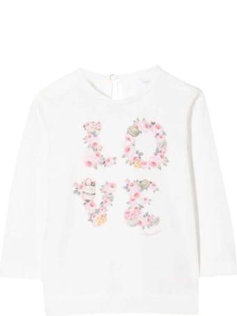 Monnalisa White Girl T-shirt