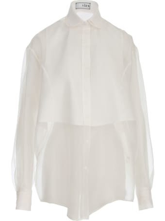 Vìen Long Sillk Organza Shirt