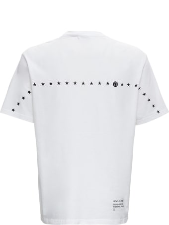 Moncler Genius Oversized Tee In White Jersey By Frgmt