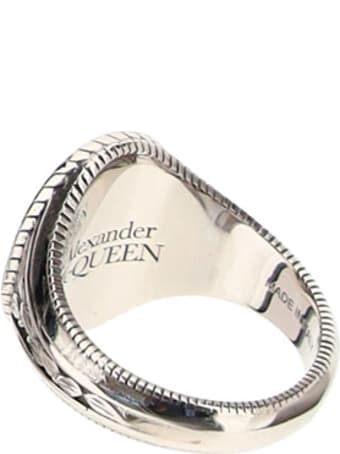 Alexander McQueen Alexander Mc Queen Medallion Ring