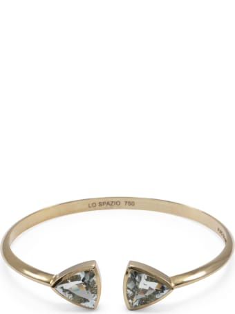 Lo Spazio Jewelry Lo Spazio Aqua Marine Bangle