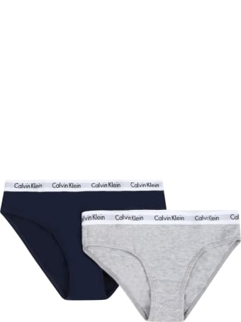 Calvin Klein Multicolor Set For Girl With Logos