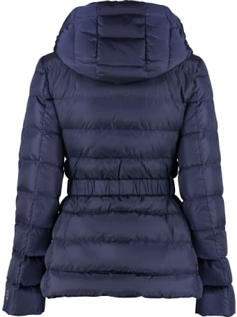 Add Hooded Full-zip Down Jacket