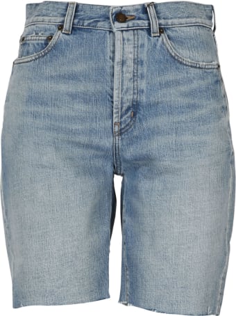 Saint Laurent Denim Short