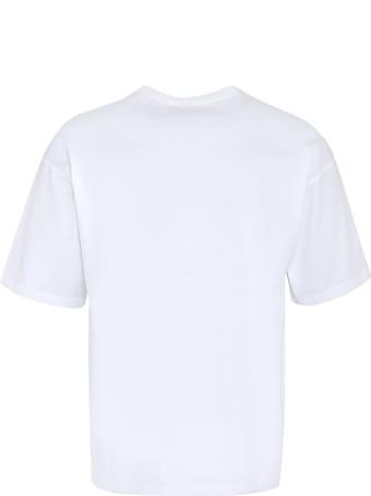 Champion Logo Embroidery Cotton T-shirt