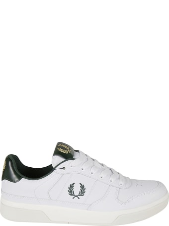 Fred Perry Logo Embroidered Sneakers