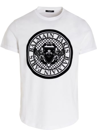 Balmain 'coin Flock' T-shirt