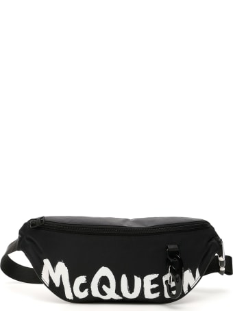 Alexander McQueen Graffiti Logo Beltbag