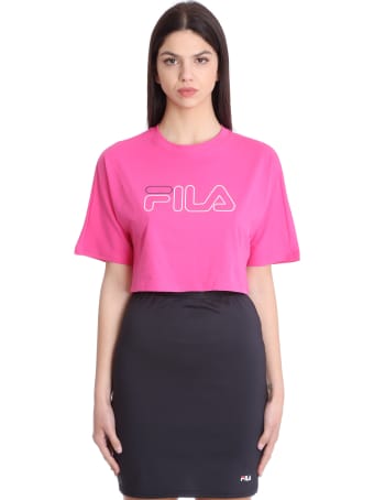 Fila Jamielle T-shirt In Fuxia Cotton