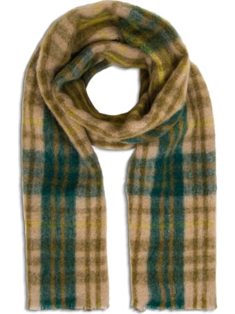 Momonì Le Porge Wool Blend Scarf