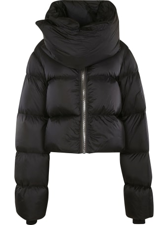 Rick Owens Funnel Neck Jacket