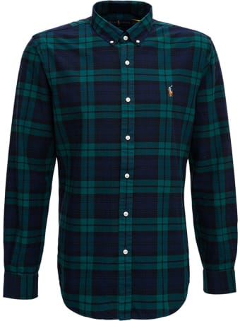 Polo Ralph Lauren Cotton Check Shirt With Logo