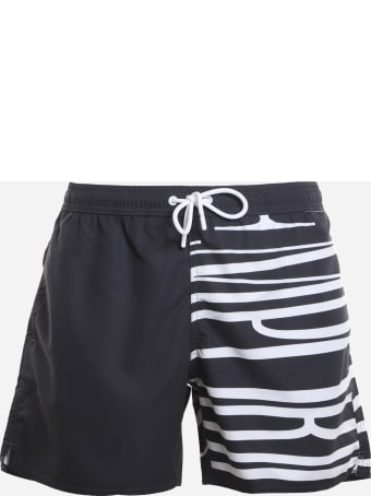 Emporio Armani Swimsuit With Contrasting Print