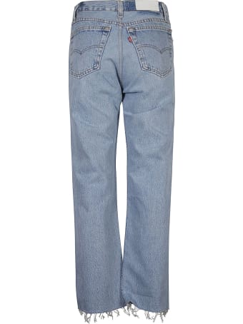 RE/DONE Ultra High Rise Stove Pipe Jeans