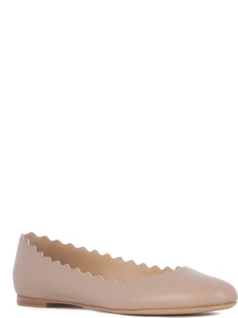 Chloé Scalloped Details Low