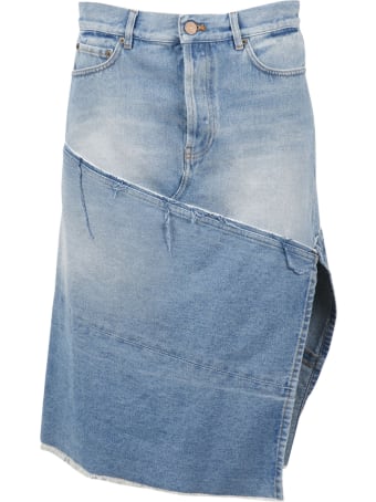 Balenciaga 5 Pockets Slit Skirt