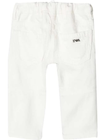 Emporio Armani White Jeans
