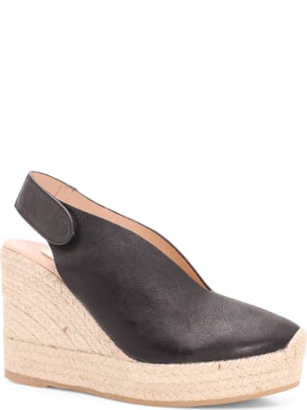 Ras 'butter' Leather Wedges
