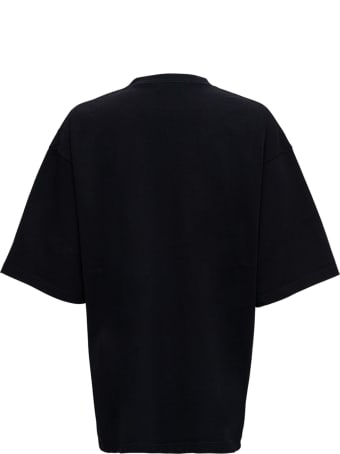 Balenciaga "free" Black Jersey T-shirt