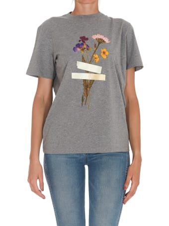 Golden Goose Taped Floral Print T-shirt