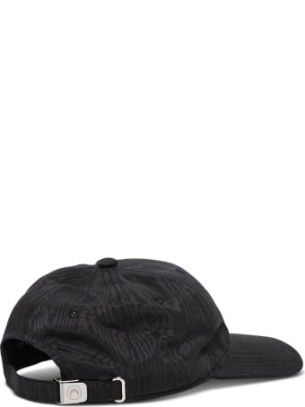 Marine Serre Moon Black Cotton Hat