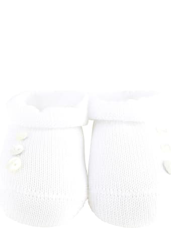 Story loris White Bootee For Babykids
