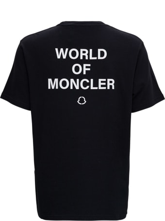 Moncler Genius World Of Moncler Black Tee By Frgmt Hiroshi